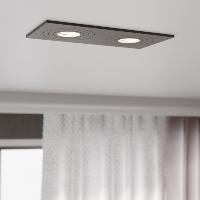 Встраиваемый светильник Arte Perfetto Luce Ingrid 3322.TCH111/2S/BK