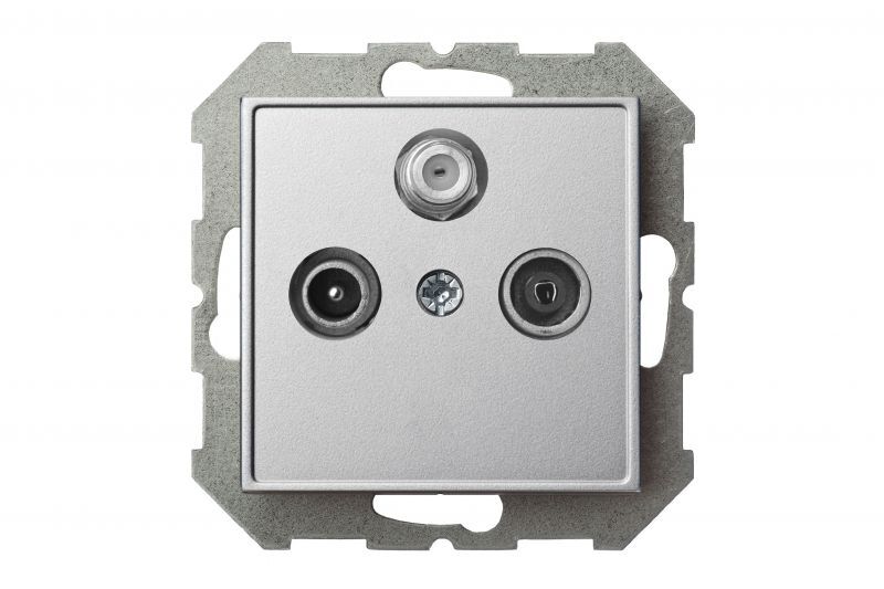 Розетка для телевизора, радио и сателлита (TV+R+SAT) Liregus Epsilon 28-1825