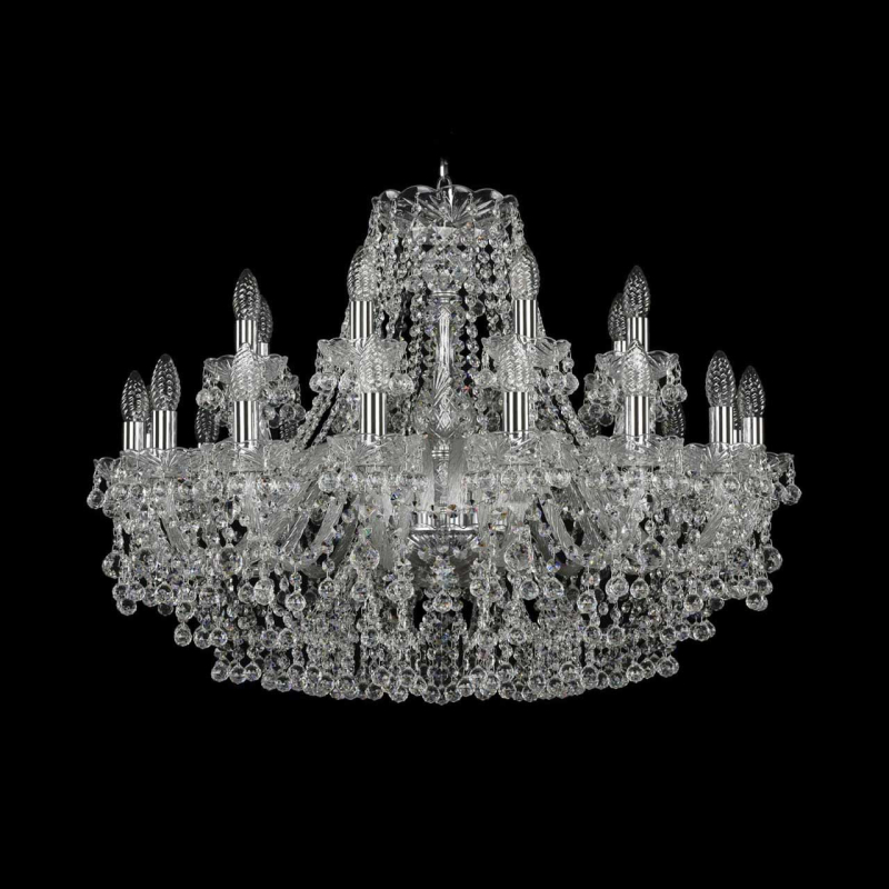 Подвесная люстра Bohemia Ivele 1409/16+8/300/Ni