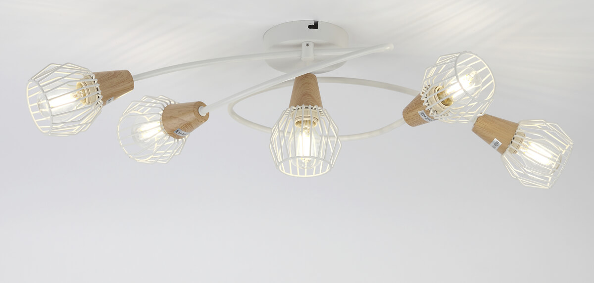 Потолочная люстра Rivoli Naturale 7002-305 Б0038094