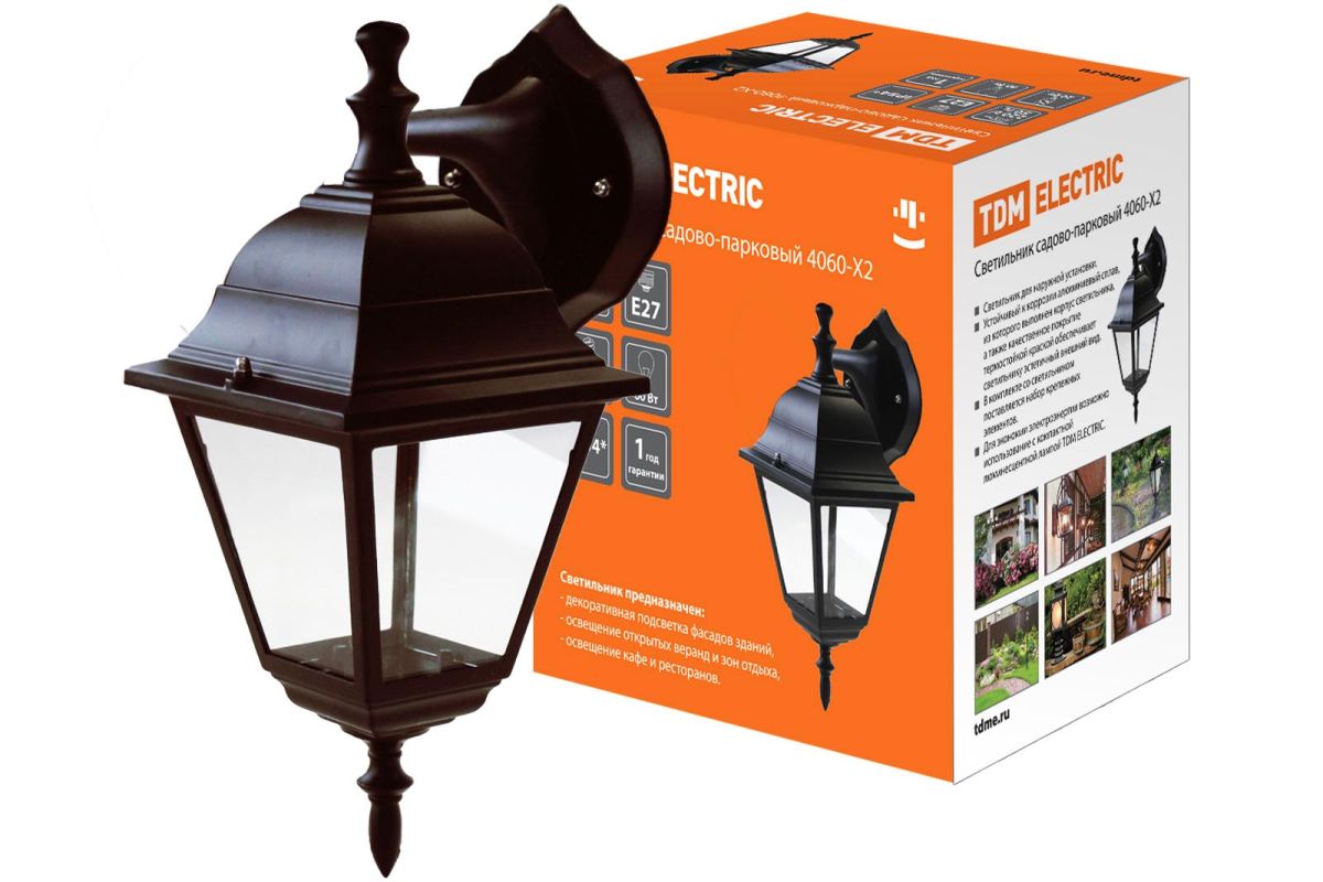 Уличный настенный светильник TDM Electric 4060-12 SQ0330-0032