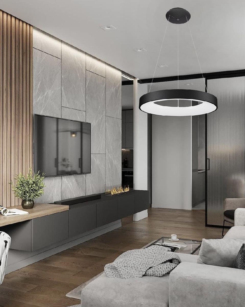 Подвесной светодиодный светильник Milosh tendence 0684CL-80BK