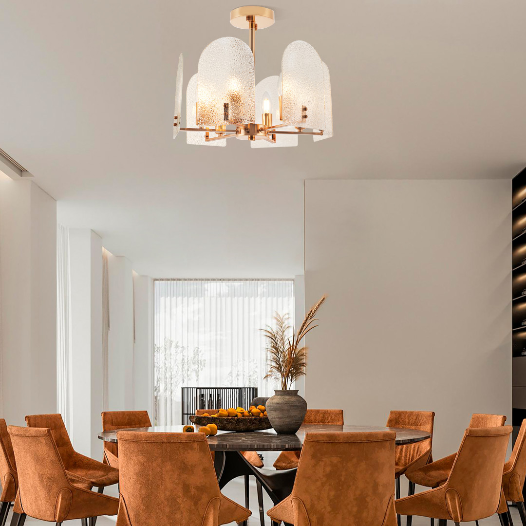 Люстра на штанге Arte Milano Sorrento 378309/6/390 GD