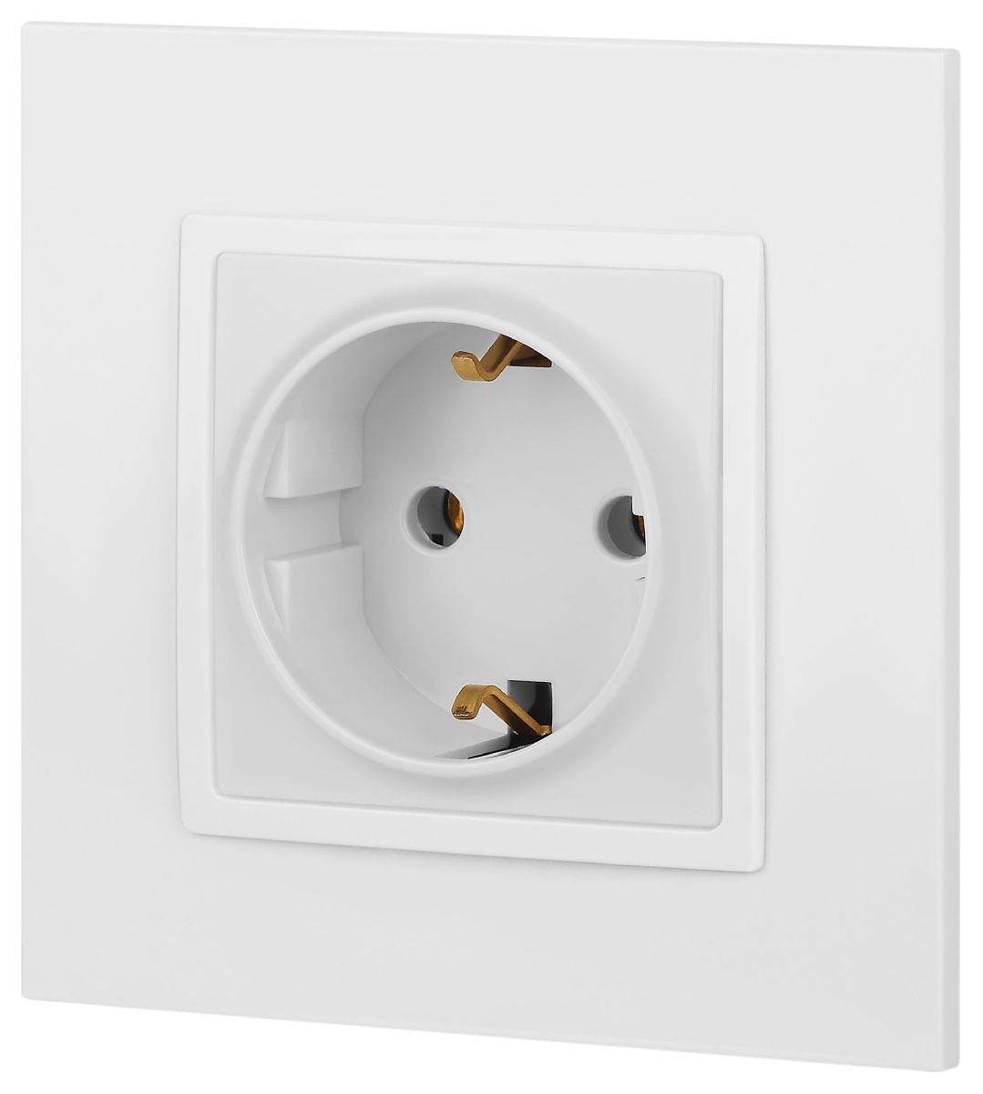 Розетка 2P+E Schuko Эра Elegance 14-2101-01М Б0065800