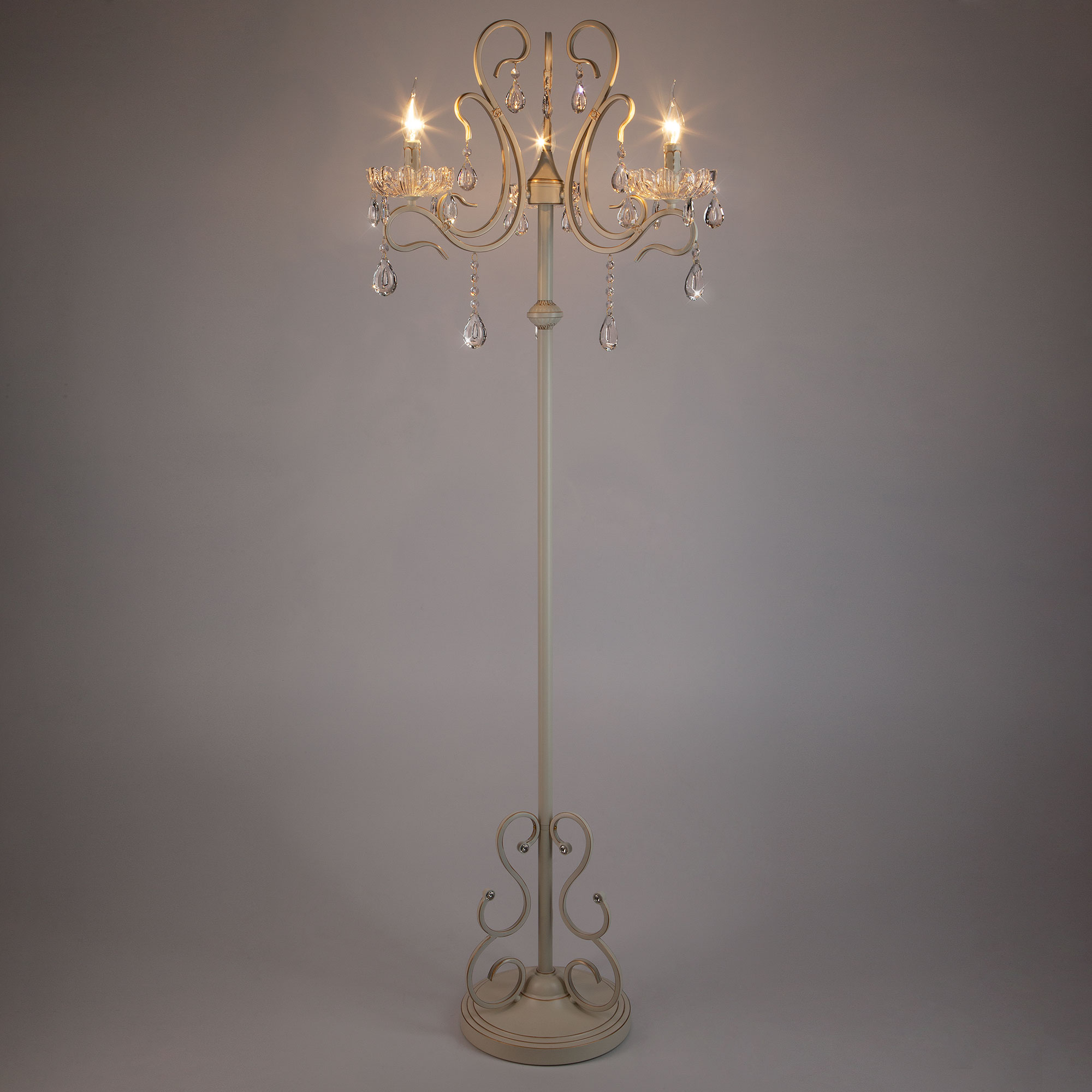 Торшер Eurosvet Etna 12205/3F белый Strotskis в Москве