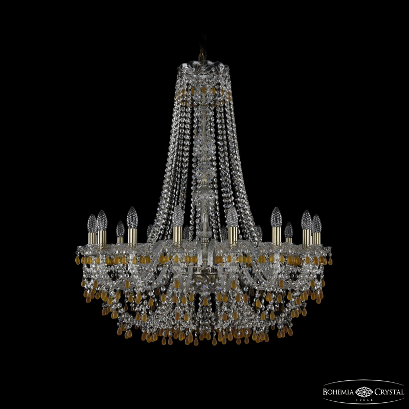 Подвесная люстра Bohemia Ivele Crystal 1410/16/300/h-95 Pa V1003