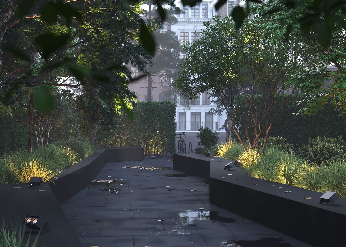 Ландшафтный светильник Maytoni Spot O486FL-L10GF3K