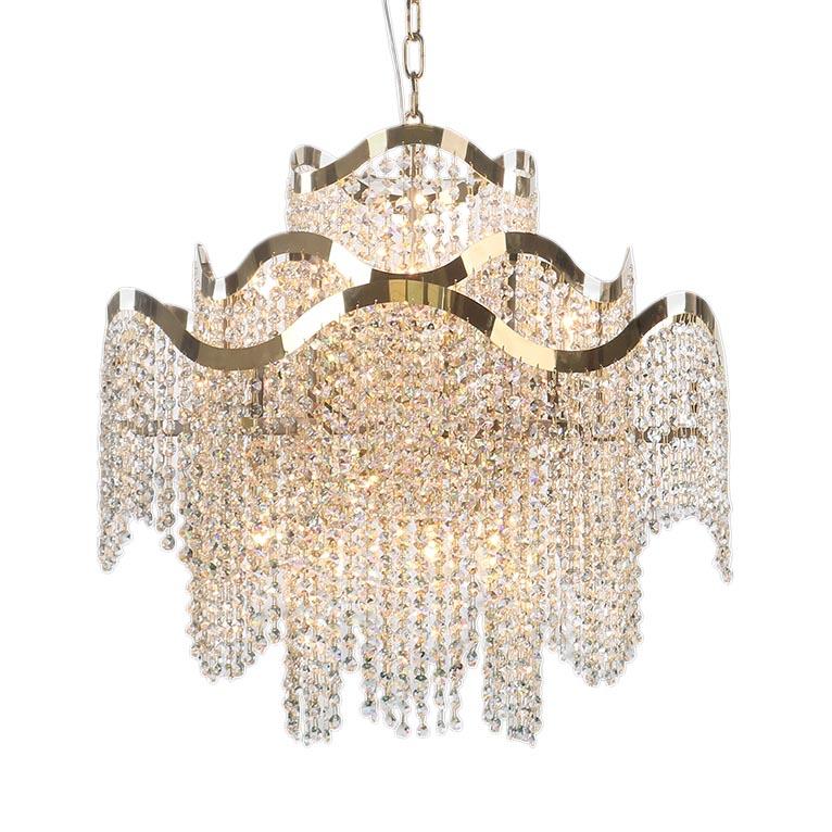 Подвесная люстра Newport 10558+4/C gold М0064869