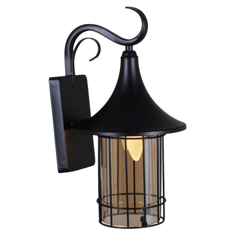 Уличный настенный светильник Reluce 08290-9.2-001U BK