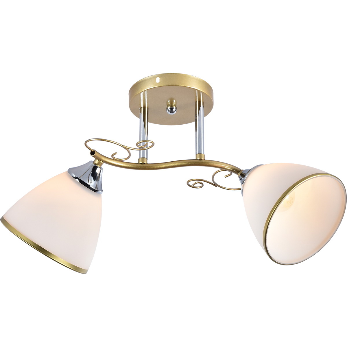 Люстра на штанге Reluce 91256-0.3-02 GD+CR