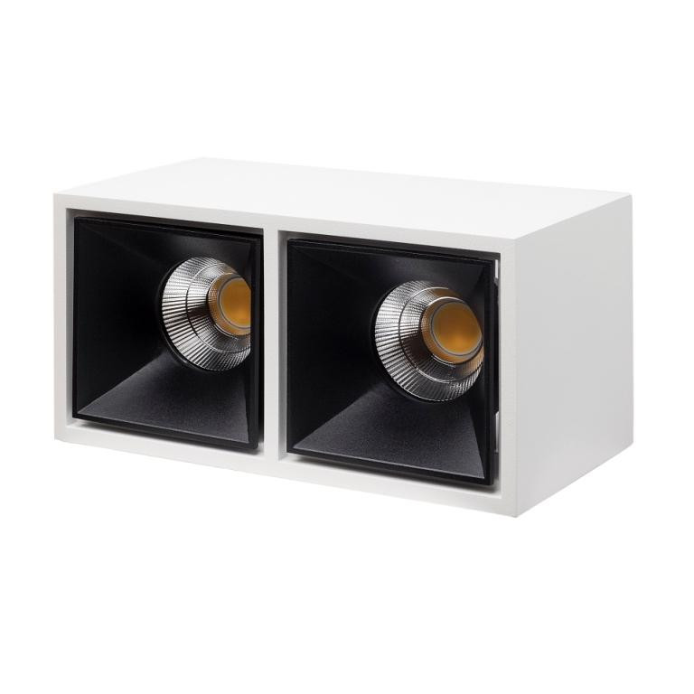 Накладной светильник LeDron KUBING 2 White/Black 00000014580