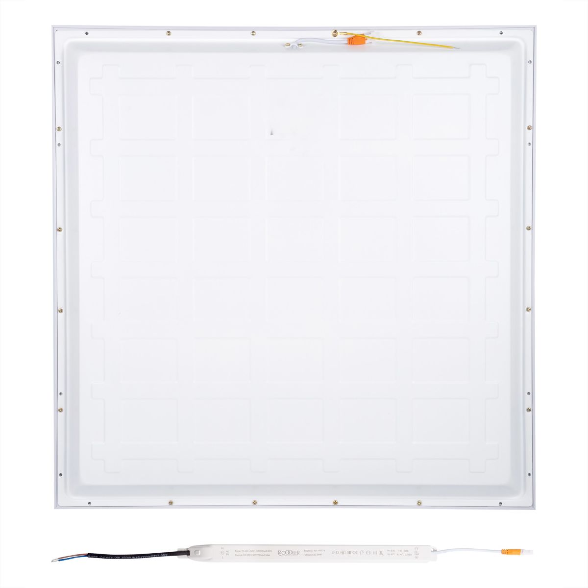 Встраиваемая светодиодная панель Uniel ULP-6060-50W/6500K OFFICE-B WHITE UL-00012926