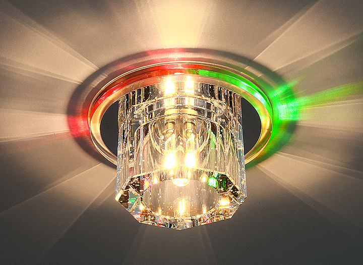 Встраиваемый светильник с двойной подсветкой Elektrostandard N4/A G4 Multi мульти 4690389003158