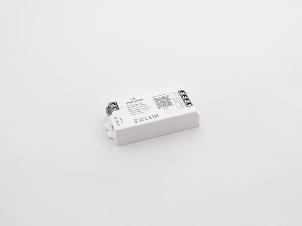 Контроллер LEDS POWER CCT C02 WIFI TUYA 15А 006437