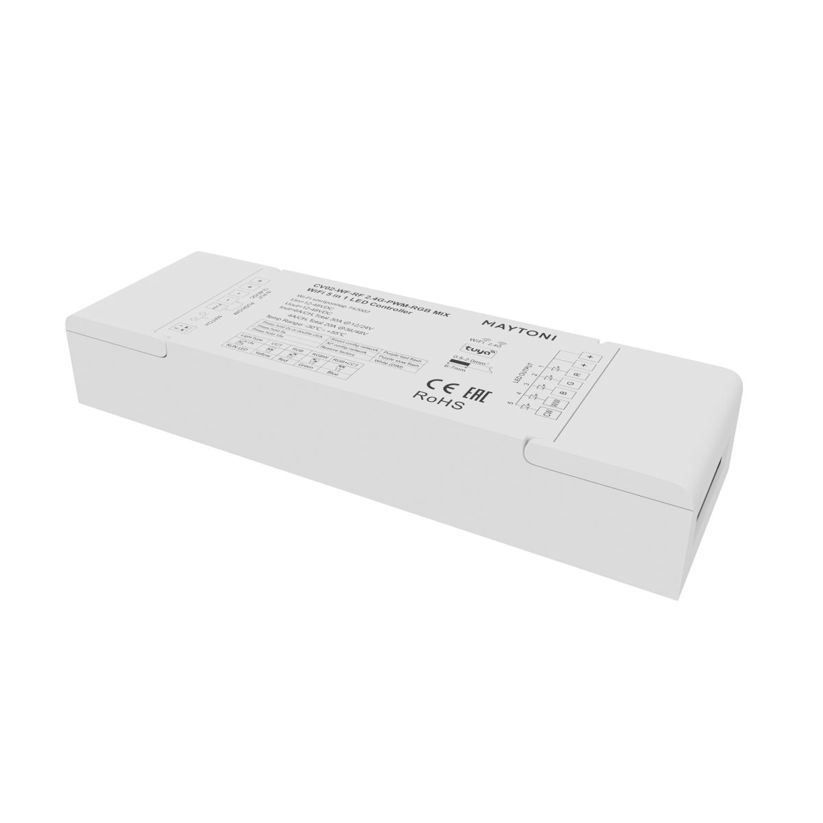 Wi-Fi контроллер для светодиодной ленты RGB MIX 12-48В Maytoni Lighting control 742002