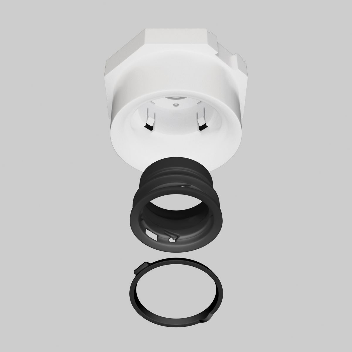 Рамка скрытого монтажа лампочек и LED модулей MR16 в натяжной потолок Lightstar Anello 112007