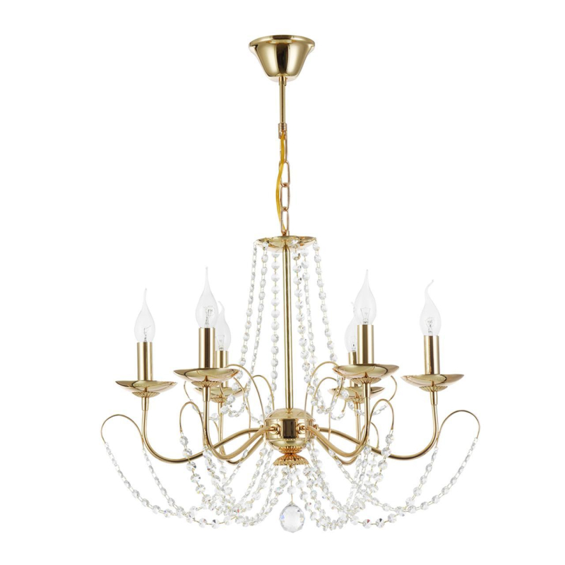 Подвесная люстра Freya Gracia FR1312-PL-06-G