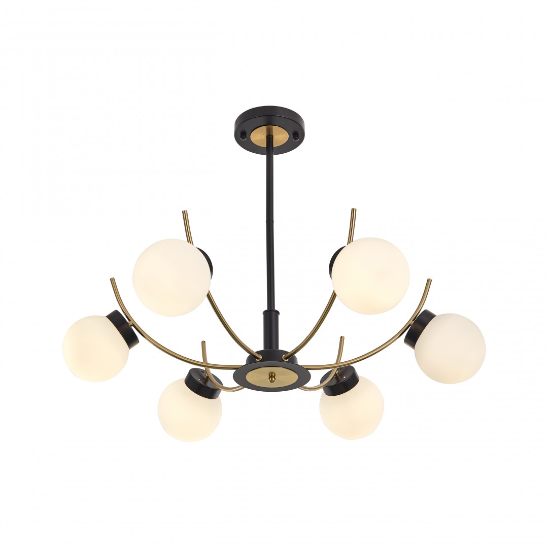 Люстра на штанге Arte Milano Neapolis 276169/6 BK/GD