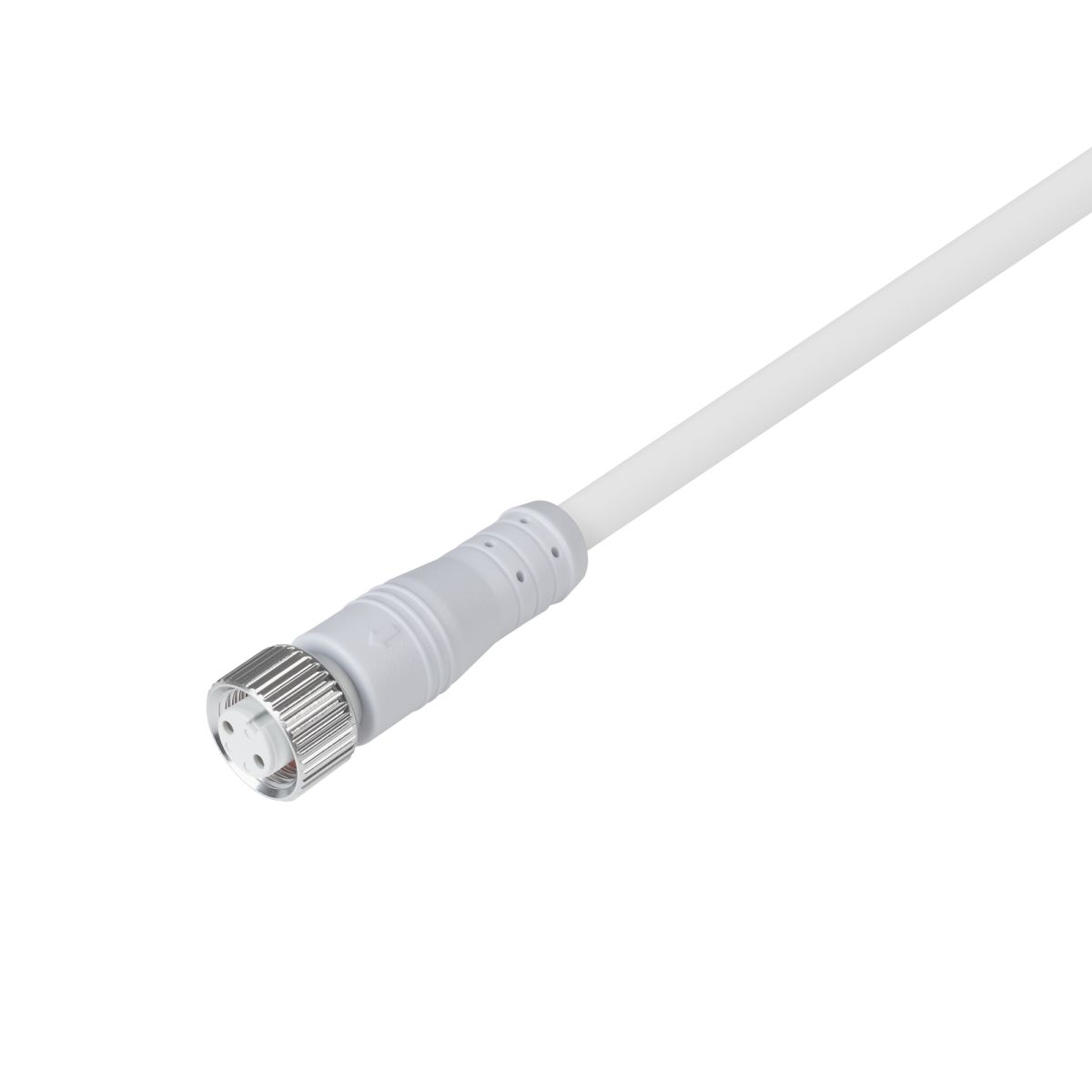 Коннектор питания Arlight ARL-WAVE-1615-CON-POWER-FEMALE-2PIN-WHT (IP67 Пластик) 059758