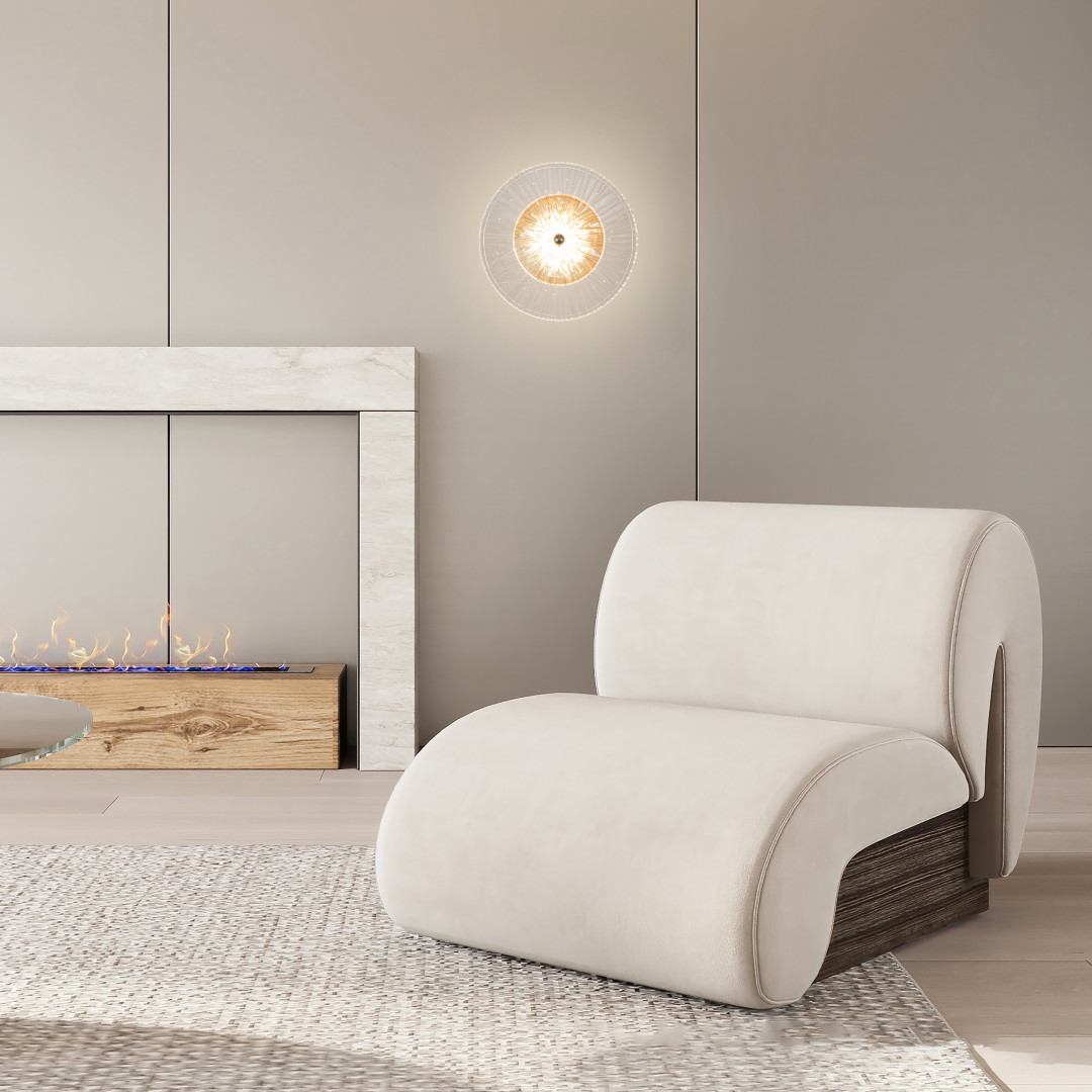 Настенный светильник Arte Milano 1.1252B.D150.H150.LED Ni