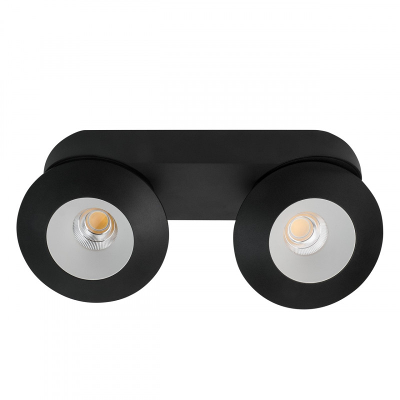 Накладной светильник LeDron KRIS SLIM 2 Black/White 00000015156