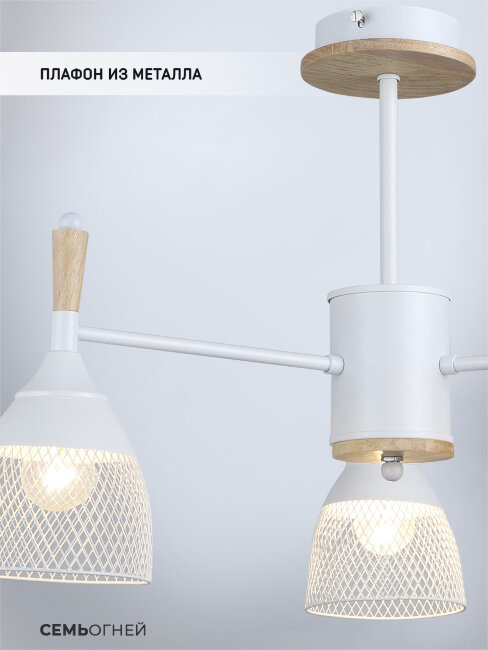 Люстра на штанге Wedo Light Adion WD3500/3C-WT