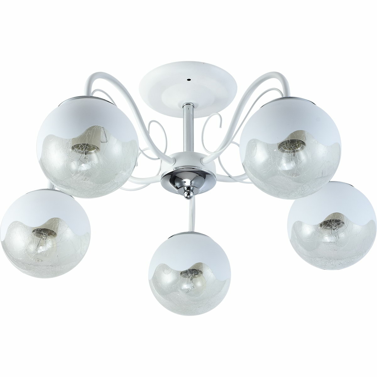 Люстра на штанге Reluce 01326-0.3-05 WH+CR