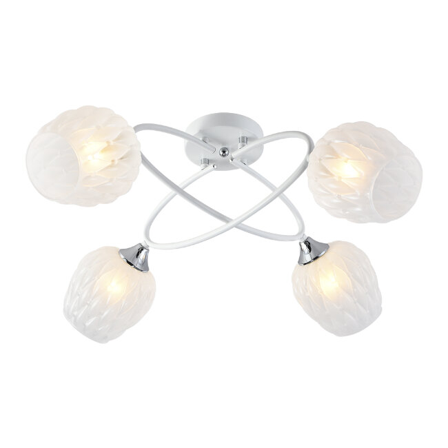 Потолочная люстра Seven Fires Zhanella SF3344/4C-WT-CR-WT