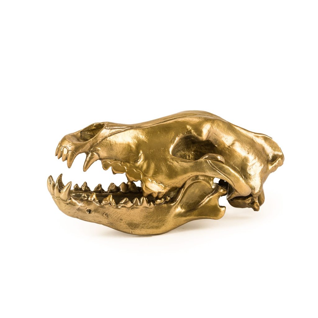 Статуэтка Wolf Skull Seletti Wunderkammer 10892