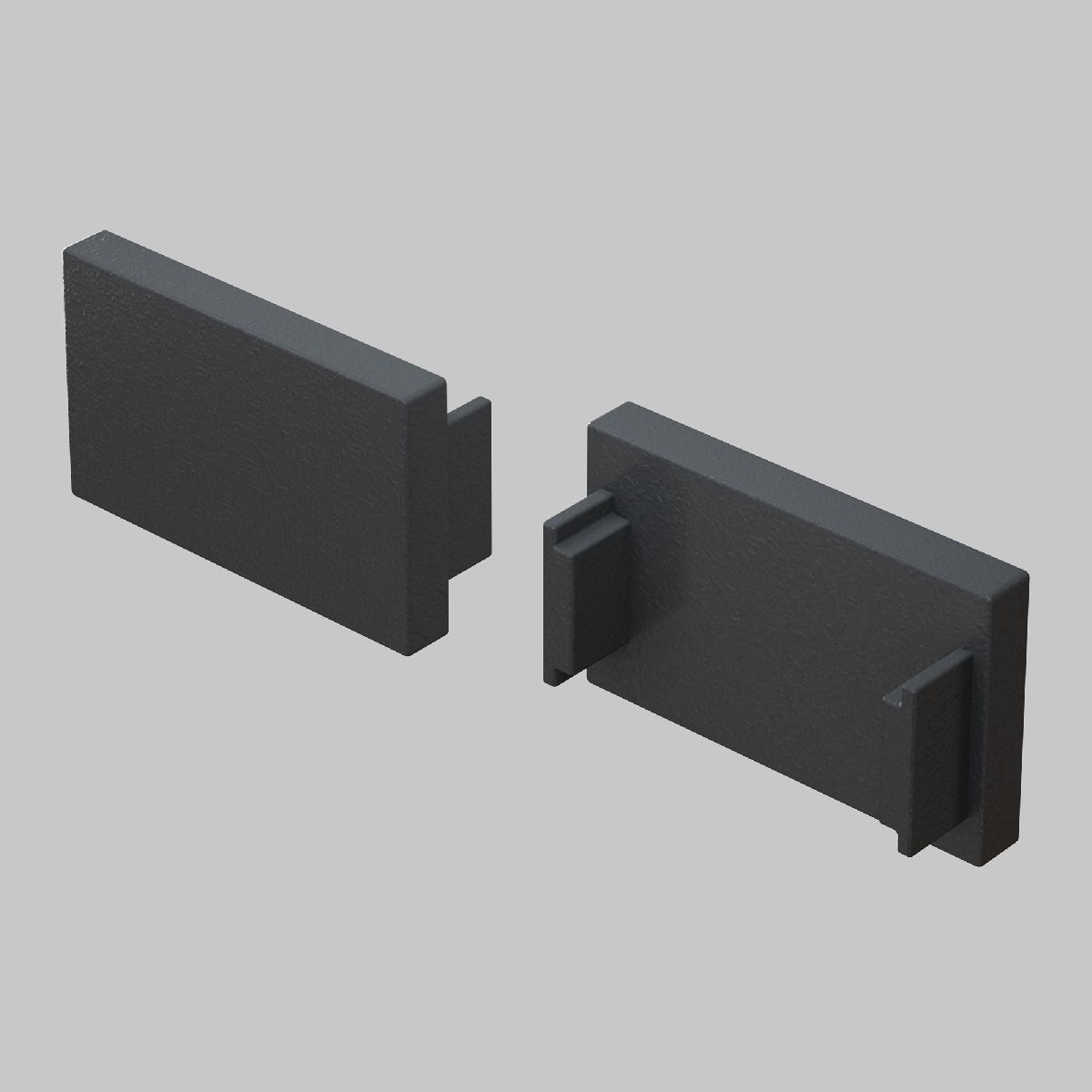 Заглушка для накладного шинопровода (2 шт.) Maytoni Basity TRA172EC-11B