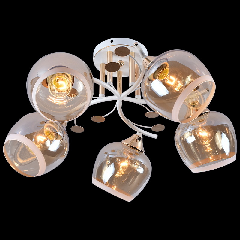 Люстра на штанге Reluce 95143-0.3-05 WH+FGD