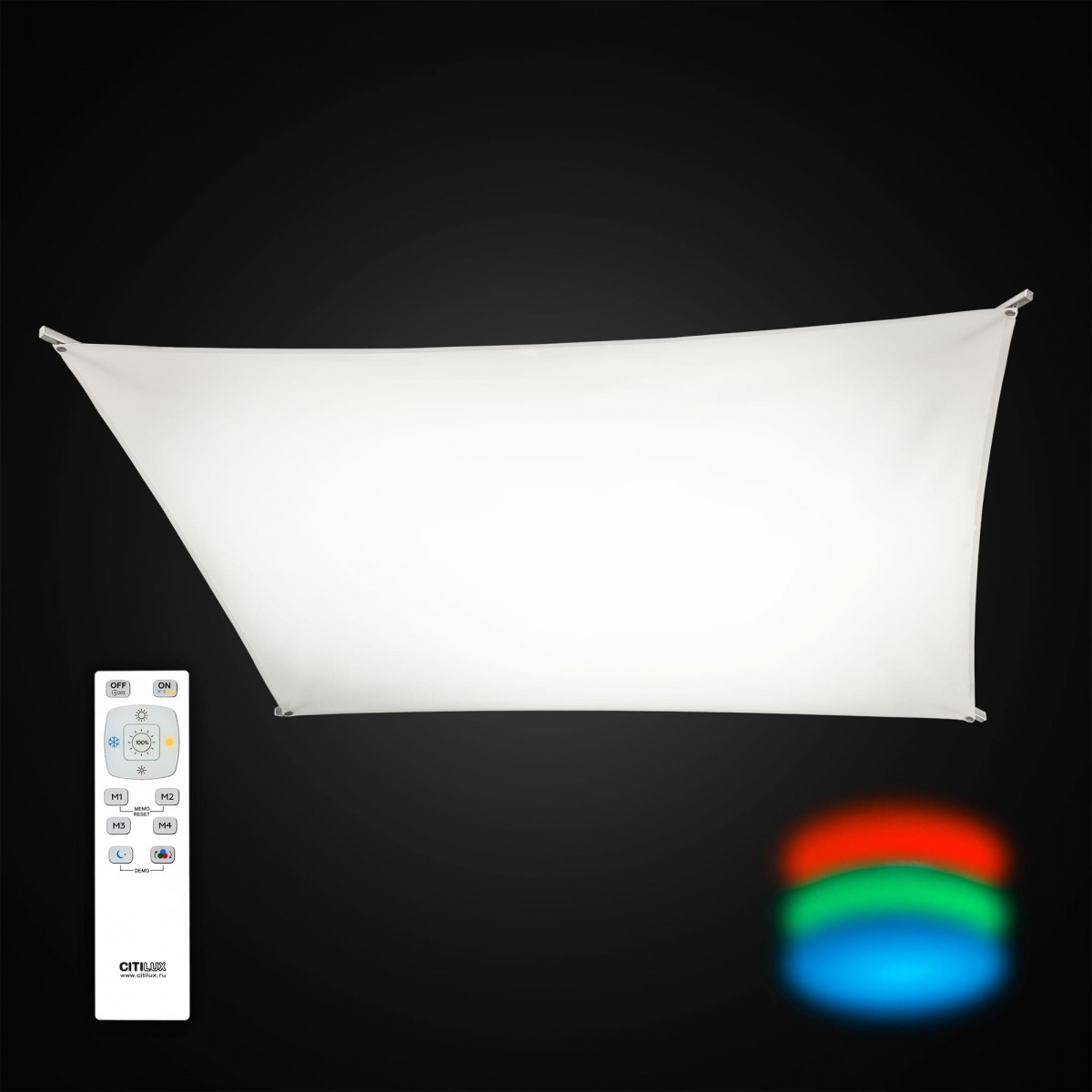 Потолочный светодиодный светильник Citilux Сити-Арт CL70121R120