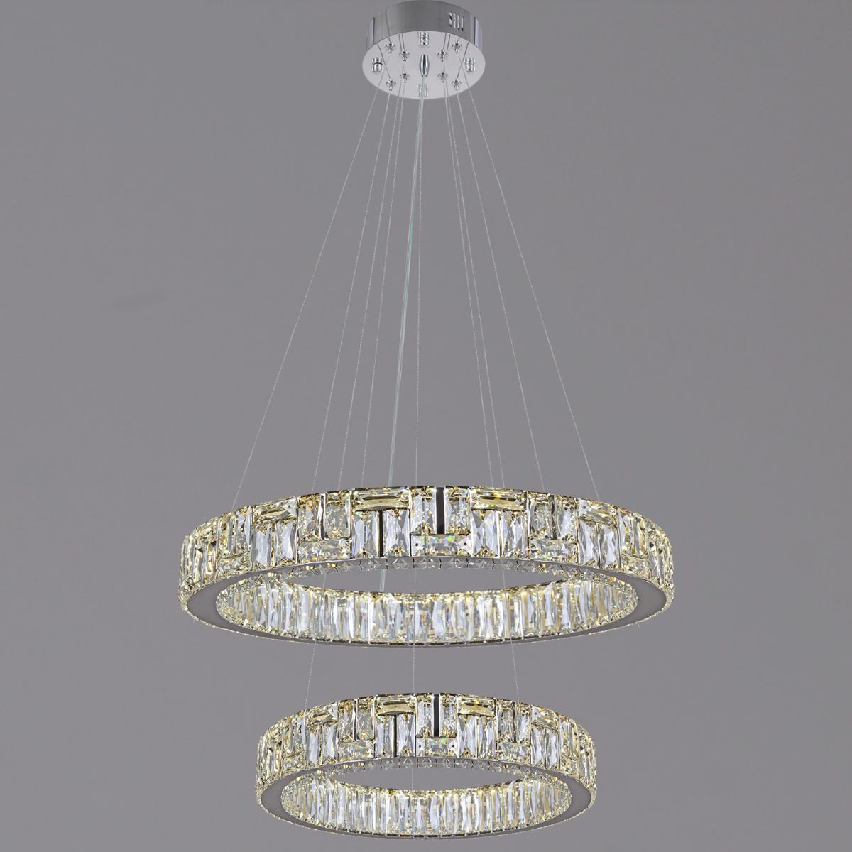 Подвесная люстра Illumico IL1660-400+600PZF-25 CH ELITE