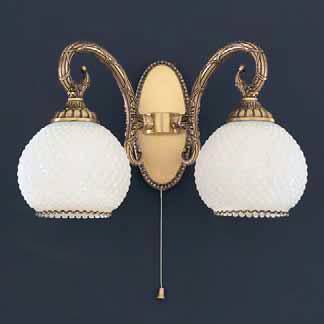 Бра бронзовое бронза Reccagni Angelo A 8400/2