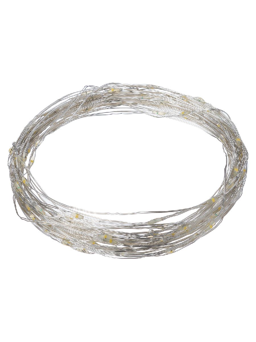 Светодиодная гирлянда TDM Electric Роса100 3хАА теплый белый без мерцания SQ0361-0053