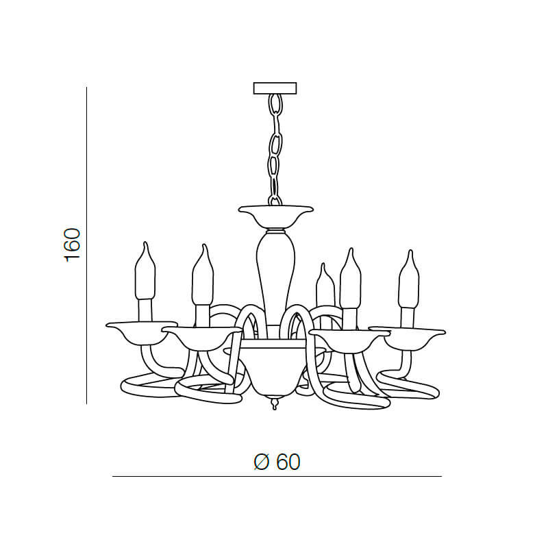 Подвесная люстра Azzardo Bolton 5 AZ1089