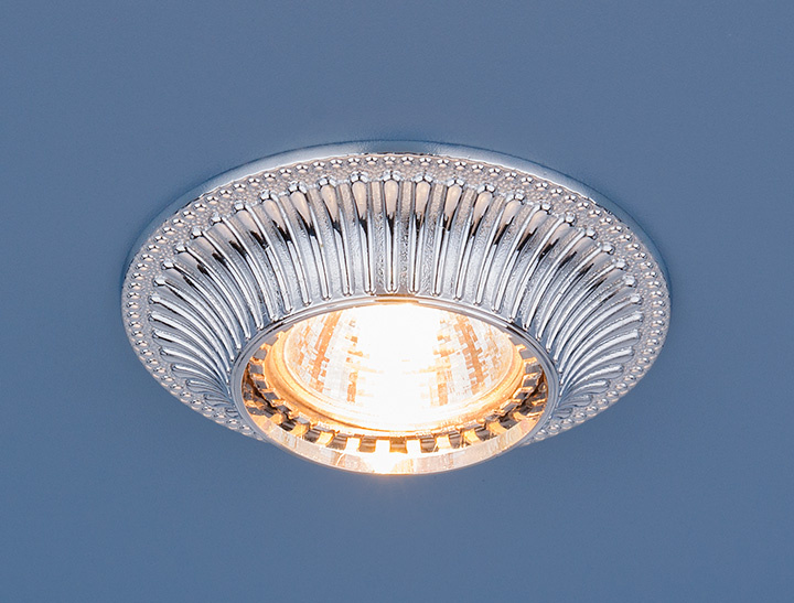 Встраиваемый светильник Elektrostandard 4101 MR16 CH хром 4690389045356