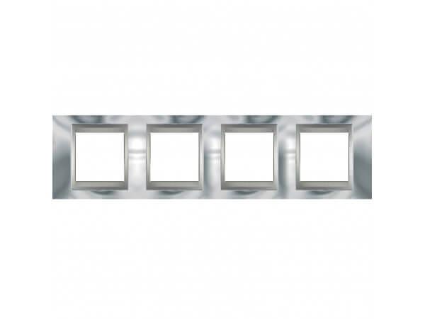 Рамка 4-постовая Schneider Electric Unica Quadro MGU6.708.57