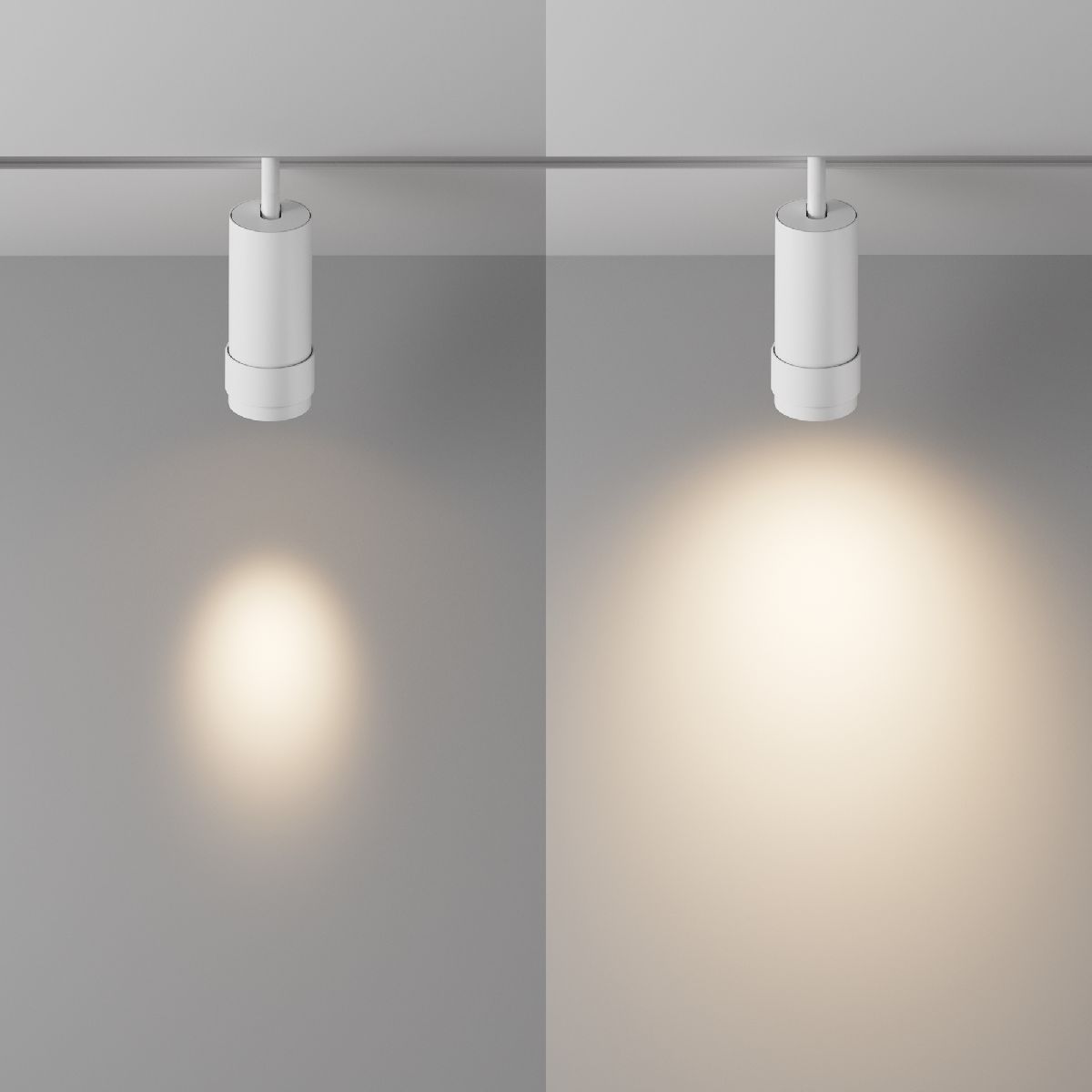 Трековый магнитный светильник Maytoni Focus Zoom TR211-1-12W3K-Z-W