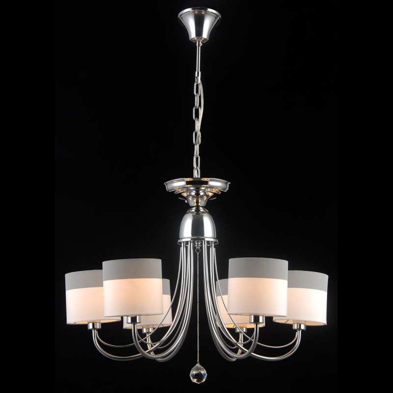 Подвесная люстра Natali Kovaltseva OLBIA 75086/6C CHROME