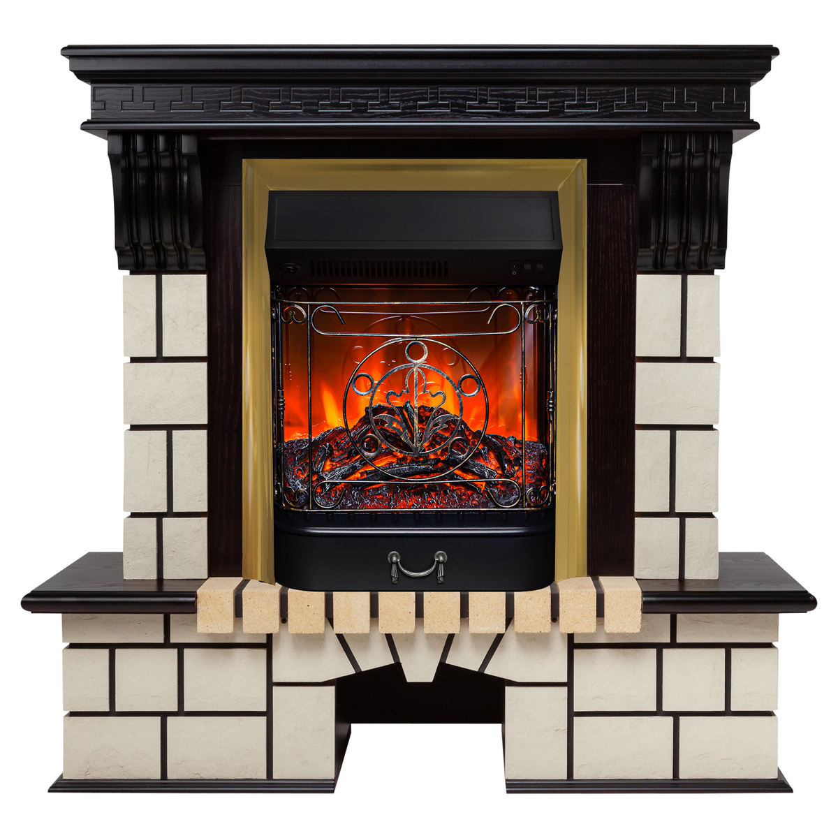 Электрокамин RealFlame Majestic с очагом 306369