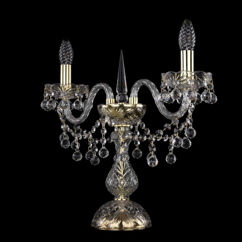 Настольная лампа Bohemia Ivele 1409L/2/141-39/G