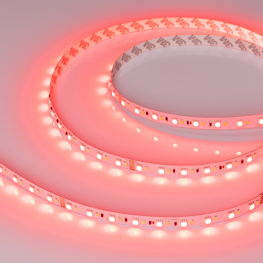 Светодиодная лента Arlight 15W/m 108LED/m 5060/2835SMD разноцветный/теплый белый 40M 029990(2)