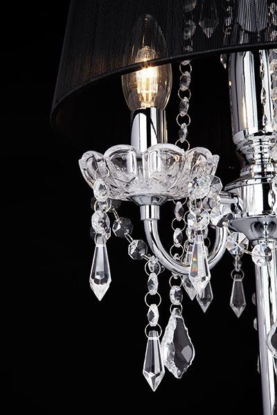 Настольная лампа Eurosvet 2045/3T хром/черный настольная лампа