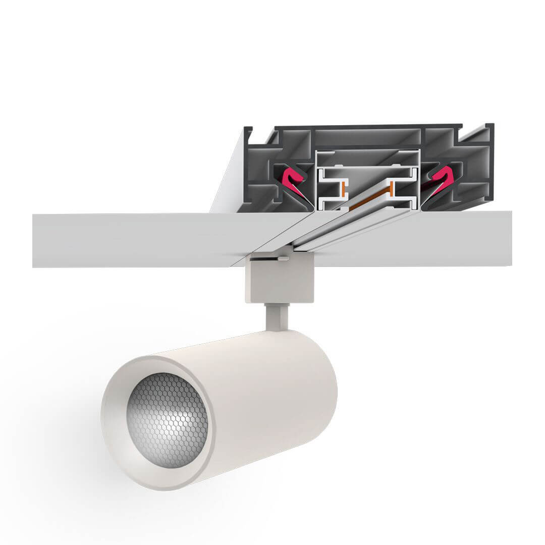 Профиль для монтажа однофазного шинопровода ST Luce Base ST001.129.00