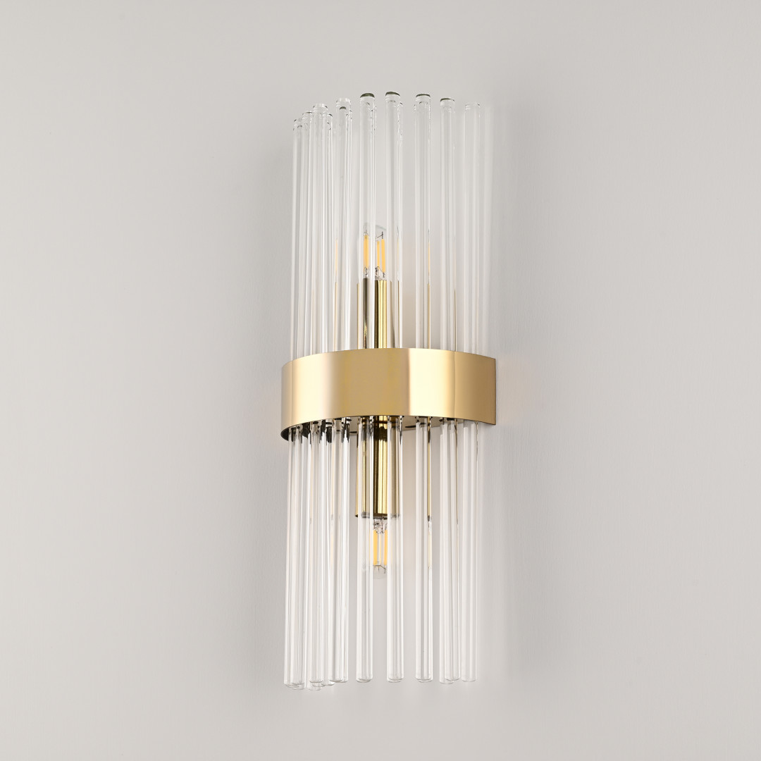 Настенный светильник Arte Milano Torcia 430122.140.2.E14.B1 GD