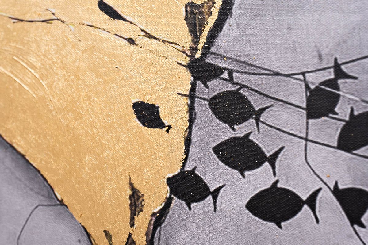 Холст Затмение-2 Garda Decor 89VOR-ZATMENIE-2