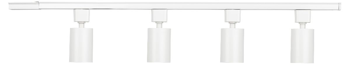 Трековый однофазный светильник (4 шт.) Эра TR70-SET4-GU10-WH Б0063933