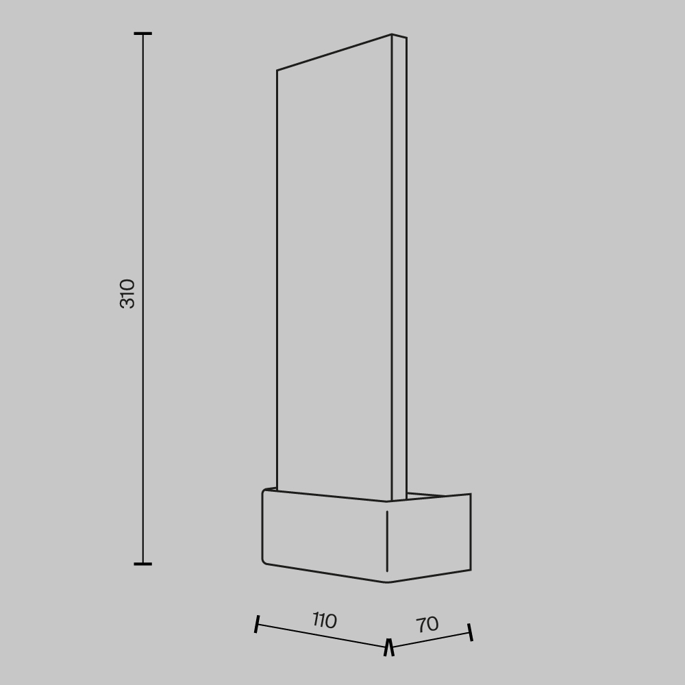 Настенный светильник Maytoni Ornate MOD318WL-L3BS3K