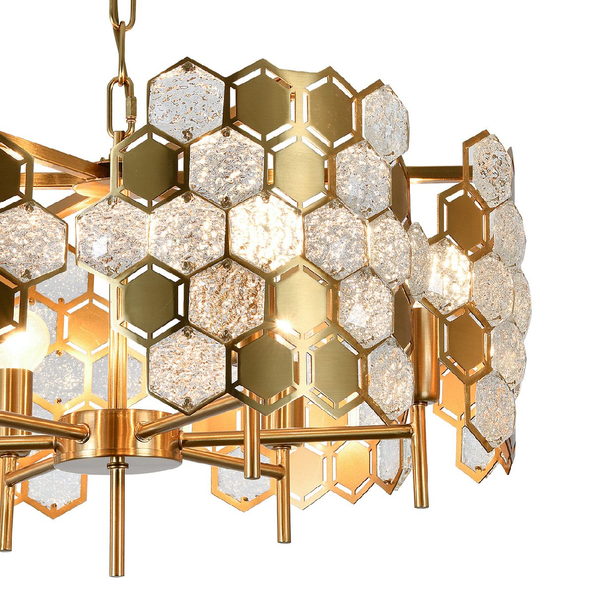 Подвесная люстра Indigo Delizia 12047/6P Brass V000571